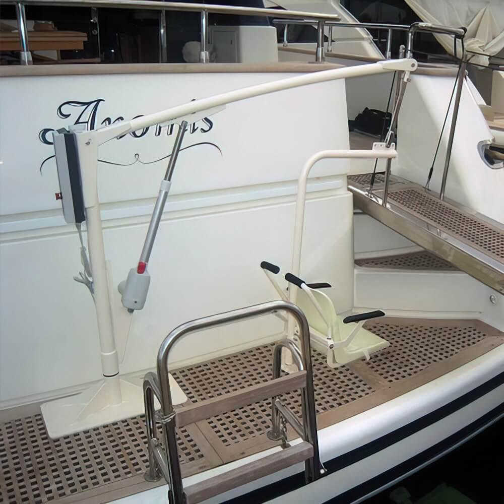 The Floor Pod Pool Lift F145 & F145B | Lifting Aids | Manage at home | Swimming Pool Access | Hottub | Spa | Sea | Buy Now | Order Online | Easy Care Systems