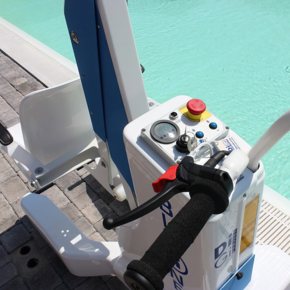 Blu-Pod Portable Pool lift | Swimming Pool | Spa | HotTub | Lifting Aids Disabled & Elderly Accessible | Safety Manage at home | Buy Now | Order Online | Easy Care Systems